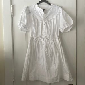 NWT J.Crew Puff Sleeve Shirtdress
